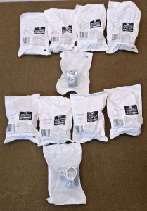 (5) SteelTek 3/4" Galvanized 90&deg; Side Outlet Tees & (5) SteelTek 3/4" Galvanized Single Socket Tees