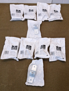 (5) SteelTek 3/4" Galvanized Offset Flanges W/ Two Tabs & (5) SteelTek 3/4" Galvanized Offset Flanges