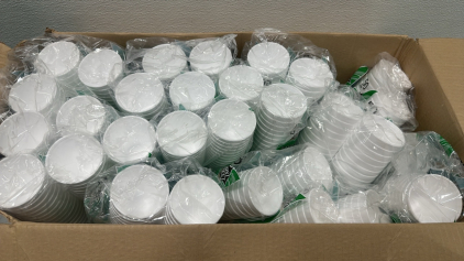 (150) Box of 8 oz Plastifoam Hot Cups