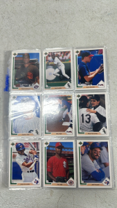 (525+) Assortment of Various Baseball Sports Cards - 60 Pages (More Info in Photos)