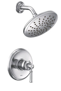 (1) Moen UT2282EP Dartmoor M-CORE 2-Series 1-Handle Shower Trim Kit, Valve Required, Chrome<br/>