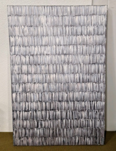 (1) Modern Abstract Canvas Oil Painting 24" x 36"