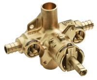 (1) Moen Brass Commercial 1/2-Inch PEX Posi-Temp Bathroom Shower Valve, 8373HD