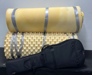 (2) Foam Rolls (1) Guitar Case