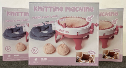 (3) Knitting Machines