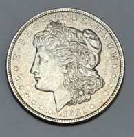1921 Morgan Silver Dollar
