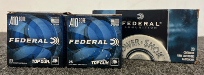 Federal Top gun Clay Target Shotshells, 25 Rounds, Federal Ammunition Rifle Cartridges, 20 Rounds