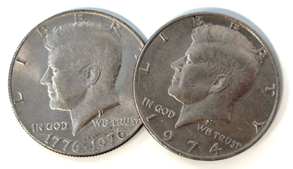 1974/ 1776-1976 Kennedy Half Dollars