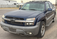 2002 CHEVROLET AVALANCHE - 4X4