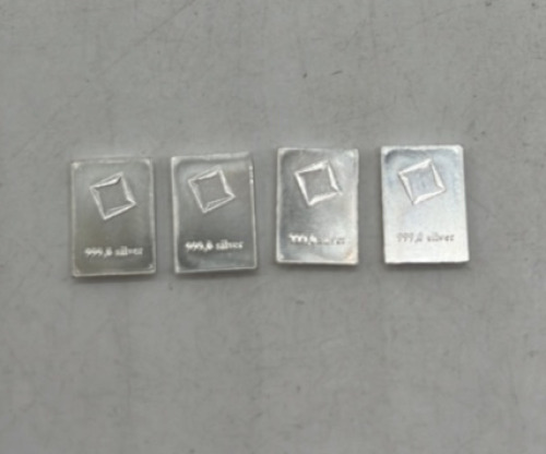 (4) One Gram Fine Silver .999