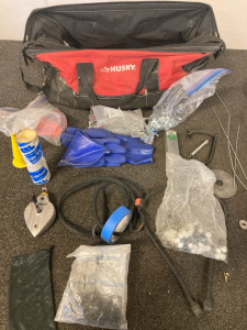Husky tool bag XL with tools and more