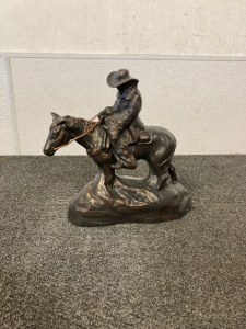 1361 Cowboy with Calf
