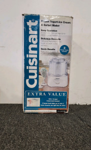 Cuisinart Frozen Yogurt-Ice Cream & Sorbet Maker!