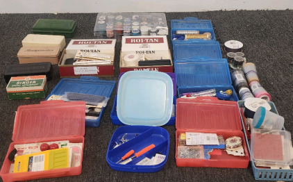 Sewing Sale! Singer Buttonholer, Accessories, Attachments, Thread, And More!