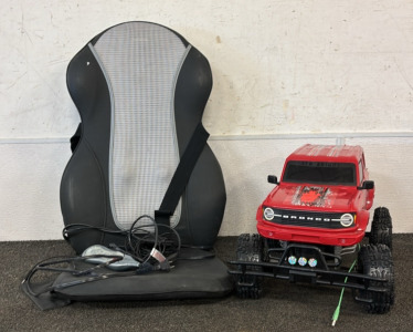 Homedics Massage Cushion & RC Car
