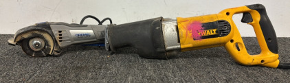 DeWalt Reciprocating Saw & Dremel Saw-Max