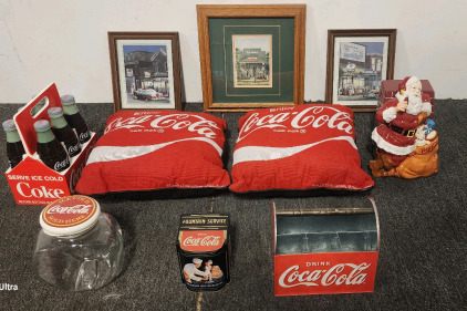 Coca-Cola Pillows, Coca-Cola Cookie Jars, Coca-Cola Photos, and More