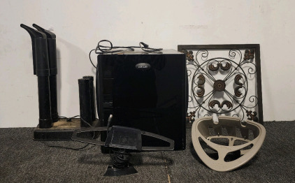 Polk Audio PSW650 Powered Subwoofer, GE HD Stealth Antenna, and More.