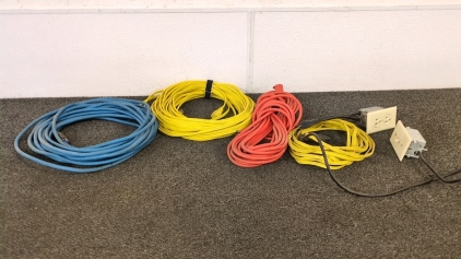 (4) Extension Cords and Light Switch