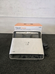 Neat Company NeatDesk White Desktop Scanner & Filing System