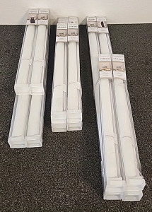 Genimo 100% Blackout Rolling Window Shades.. 6@20"X72" 2@37"x72" 2@26"X72" 2@29"X72"