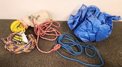 Rescue Rope.. Tow Rope.. and a Small Tarp