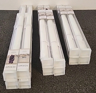 Genimo 100% Blackout Rolling Window Shades.. 6@20"X72" 2@32"X72" 2@29"X72" 2@26"x72"