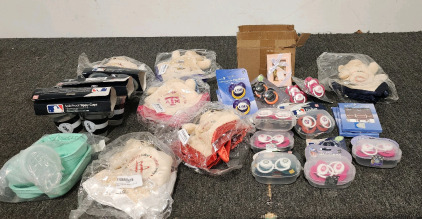 Baby Fanatic Pacifiers In Different Teams, Baby Bear Blanket With Various Team Logos, NBA White Sox Sippy Cups, And More