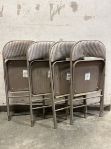 (4) Matching Folding Chairs