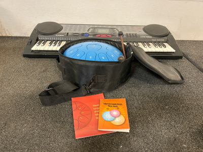 Casio CTK-558 Keyboard, & Steel Drum