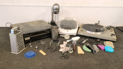 Box of Cooking Materials and Electric Box