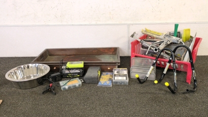 Ryobi Battery, V Hooks, and More