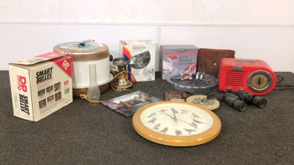 Crosley Radio, Binoculars, and More