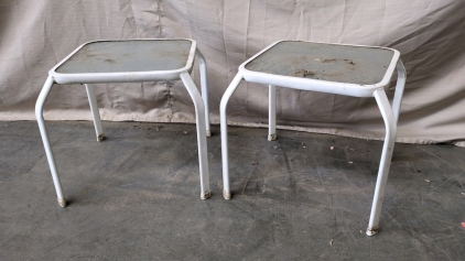 (2) Outdoor Side Tables