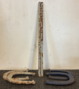 Vintage Horseshoe Pitching Kit