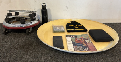 Giant Tray, Plant Rollers, Vintage Motor Magazine & More
