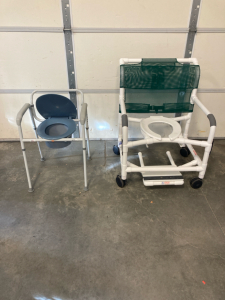 Bariatric Shower Chair, 700lb Weight Capacity - Upholstery Color: Forest Green and more