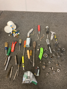 Tools, marbles and dice, And more