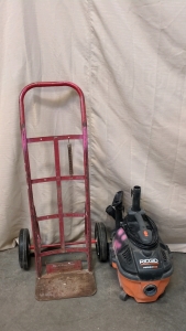 Rigid Portable Vacuum and Dolly