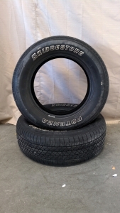 (2) Bridgestone Potenza Tires