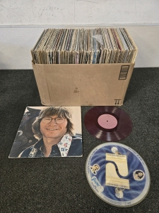 Large Collection Of Vinyl Records --John Denver Windsong 1975