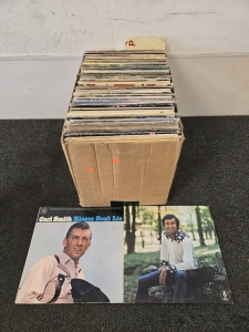 Large Collection Of Vinyl Records