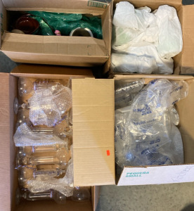 Glass Cups Various Sizes and Types