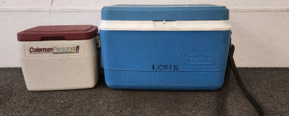 Rubbermaid Gott Cooler, Coleman Personal 8 Cooler