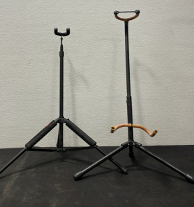 (2) Guitar Stands (Musicians Gear & On Stage Sounds)