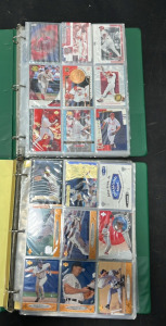 (2) Binders of Collectible Baseball Cards