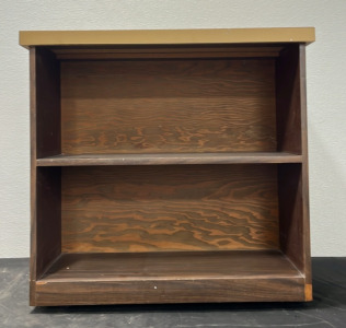 (1) Bookshelf On Wheels