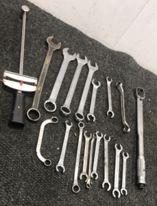 (18) Various Wrenches