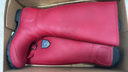 Dark Red Womens Kamik Jennifer Rain Boots - Size 8