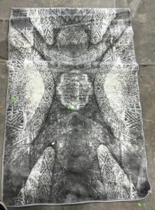 Grey Indoor/Outdoor Area Rug (61&rdquo; x 39&rdquo;)